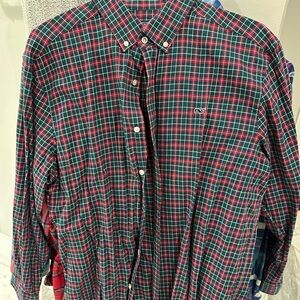 Vineyard vines men’s Plaid Button-Down Shirt